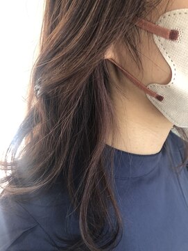 ヘアディレクション ビークス 上並榎店(HAIR DIRECTION BEECX) イヤリングカラー　×   レイヤーカット