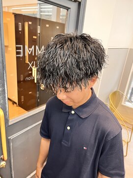 オムデュー(HOMME DEUX) 【SHIN】縦落ちツイストスパイラル