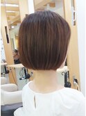 大人可愛い　ミニボブ