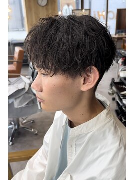 ブリーチ 金沢店(BLEACHi) 波巻きスパイラルパーマツイストスパイラルパーマメンズマッシュ