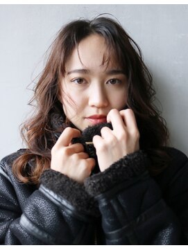 アイティー バイ アルバム 浦和店(IT by ALBUM) スパイラルウェーブ_前髪パーマグレーベージュ_49428