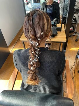 ヘアカロン 熊本下通店(Hair CALON) ヘアセット前髪カットトリートメントダブルカラーインナーカラー