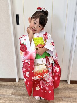 シーム(Seamu) 3歳七五三着付けヘアセット