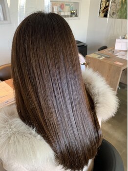 シェアサロンヘアー(share salon Hair)の写真/【姫路駅徒歩5分】メテオ導入◇髪の芯から潤う、髪本来の美しさを引き出します！自分史上最高の美髮へ。