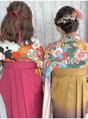 袴×ヘアセット