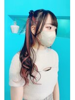 ティファニー(Tiffany) ヘアセット★エクステ★ハーフアップ★パーティー★推し活★
