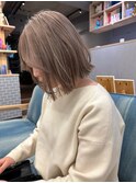 10代20代★大人かわいいダブルカラーブリーチミルクティーカラー