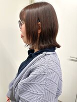 モリオ(morio)&nbsp;＊耳かけボブミディアムレイヤーミディボブ大人ボブ30代40代2