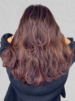 ディーバ 渋谷(D.I.E.V.A)&nbsp;20代30代40代50代大人艶髪ピンクブラウンミディアムレイヤー