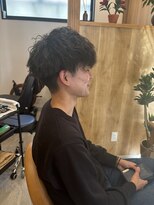 エピ(EPI)&nbsp;さわやかマッシュ☆ツイストパーマでよりいい感じ☆