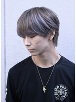 ノイセル 西本町(Noisyle)&nbsp;フェザーパーマスパイキーショートブルーブラックサーフカール☆