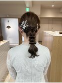 結婚式/お呼ばれヘアセット・アレンジ【土日9:00オープン♪】