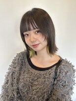アンジュール グランデ(UNJOUR GRANDE) イヤリングカラー×顔周りレイヤー