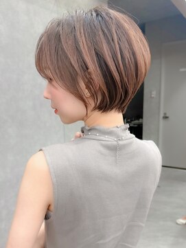 ロンド エスポワール 錦糸町(Lond espoir) ミニウルフレイヤーカット顔周りカット前髪カットショート錦糸町