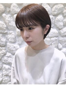 ヘアサロン エフ 渋谷(F) ＃ボブ＃ミニボブ#ベージュ＃髪質改善