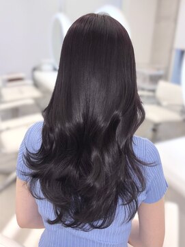 アイシー 表参道(ICY) 透明感ラベンダーカラー/バイオレット/ブリーチなしダブルカラー