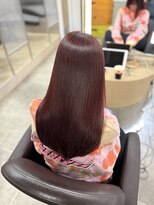 アマテラスゼロ 新宿(AMATELAS zero)&nbsp;素髪感を引き出す髪質改善◎ナチュラル暗髪ストレート