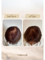 ラミカル(ramical)&nbsp;ヘアループ　増毛エクステ