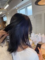 フレリス(FreRis)&nbsp;耳にかけた瞬間かわいい！ブルーバイオレットインナー［守谷］