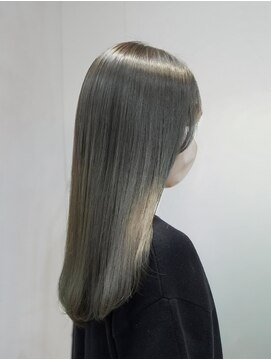 アリー 原宿 表参道(ALLY) ALLY松村　可愛いオリーブグレージュ