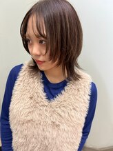 ウッドストック(WOODSTOCK) 顔周りがかわいいウルフカット