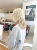 コワファースト  させぼ五番街店(COIFF1RST)&nbsp;white blond
