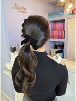 マリアバイアフロート(Maria by AFLOAT)&nbsp;上品サイドポニー