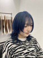 バズ サッポロ バイ フィーネ(BuzZ sapporo by Fi-Ne) ブルークラゲヘア