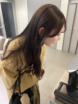 ローレンアオ(LOREN AO) 着物ヘア/大人ガーリー/ダークアッシュ/似合わせカット/栄矢場