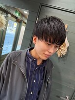 マーシュ(marshu) 直毛さん必見束感メンズカット【Aki】
