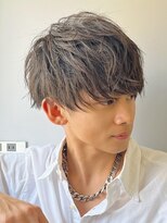 アイビーズ(IVYS)&nbsp;ナチュラルマッシュサイドパートラウンドルーズショートパーマ