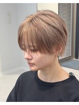 テンバイリップスヘアー(TEN by LIPPS hair)&nbsp;ニュアンスナチュラルラウンドマッシュミルクティーベージュ