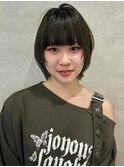 レイヤー軽めボブ