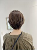 大人のツヤショートボブ