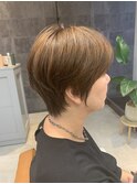 丸みショート