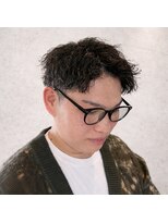 ユラ 中野(Yula)&nbsp;リバースセンターパート/ニュアンスパーマ/ダウンバング[中野]