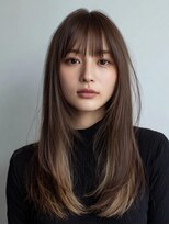 ラ ブーケ 大垣店(La Bouquet)&nbsp;ダークパープル/ナチュラルショート/ミルクブラウン/夏/大垣