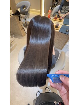 リリー 鷺沼店(RILLY) 〈キシタクヘアー〉髪質改善カラー・ミルクティーベージュ