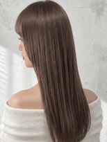 ルノヘアー(Lunohair)&nbsp;小顔レイヤーカット×マロンベージュ透明感ヘア