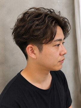 キリ 逗子(kiri) 逗子葉山ニュアンスパーマシャドウパーマアップバングカットR131