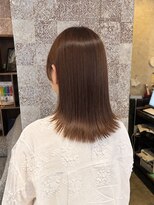 エイム ヘア デザイン 町田店(eim hair design)&nbsp;艶髪ミディアム/ラベンダー/透明感カラー/シルク髪/うる艶