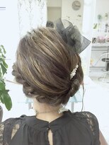 トモズヘアデザイン(Tomo's Hair Design) サイドロープパーティースタイル