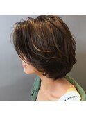 ひし形シルエット小顔ボブ　【parfait青葉台】 