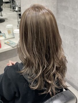 アンダーバーホワイト(_WHITE) ☆ホワイトハイライト☆レイヤーカット