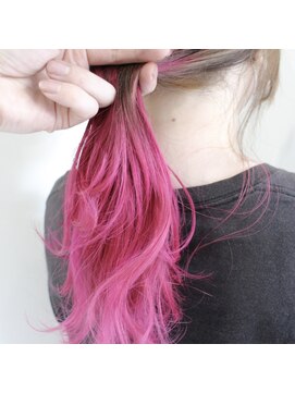 デコヘアーフラッペ(DECO HAIR frappe) ピンク(^^)/