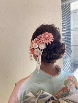 ラシェンテ エイジア 高槻(La Sente Aja) 成人式ヘアアレンジ