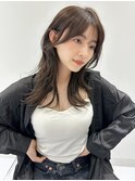 ハイライトカラーミルクティーベージュケアブリーチダブルカラー