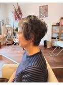 アシンメトリーショート