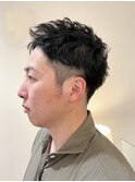 束感ショート×アップバング(堀江/四ツ橋)