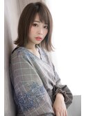 くびレイヤーエモージュ小顔似合わせカットシルキーベージュ